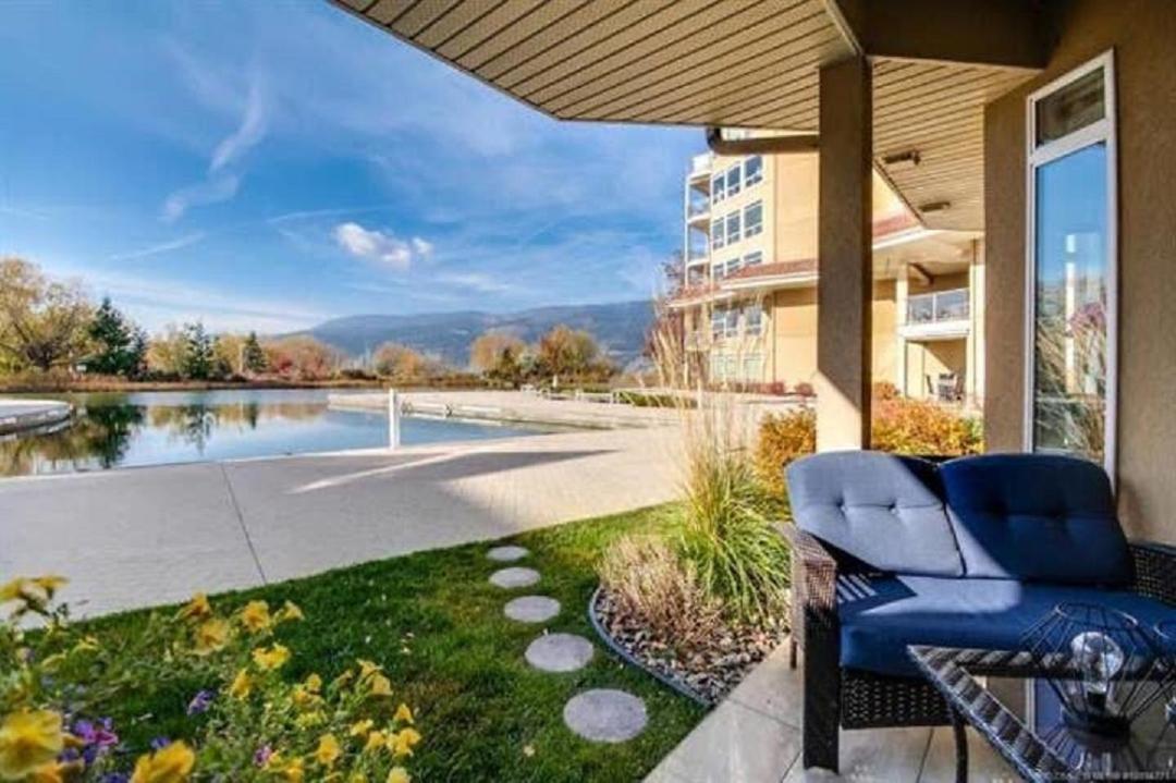 Tranquil Waterfront Condo Kelowna Exterior foto